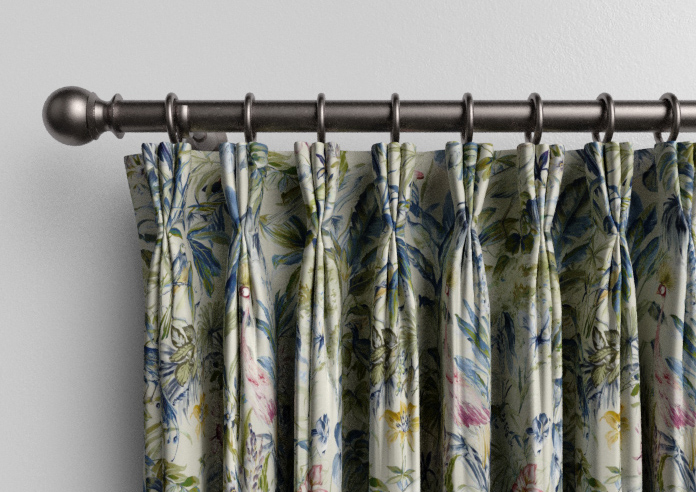 Paradise, Saxon Blue - Made to Measure Curtains - Image 11